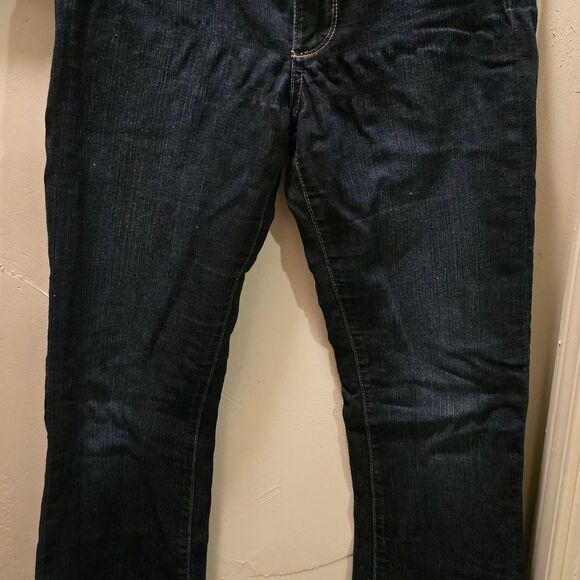 PAIGE Dark Blue Boot Cut Jeans 27x31 - Picture 2 of 4